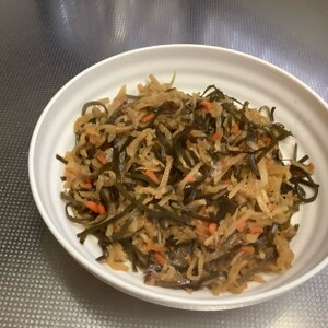 切り干し大根とひじきの煮物